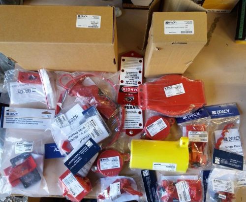 New wholesale lot brady lockout device tag out safety locks for sale