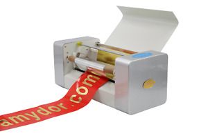 AMD360A digital foil printer for etiquette flower ribbon thermal printer
