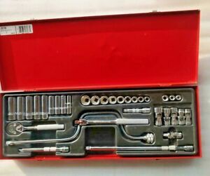 Stanley Proto Tools Socket Wrench J52138 SET SKT 3/8&#034; DR 33 PC 12P NEW LOW PRICE