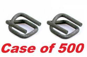 GatorSTRAP Strapping Buckles Fastener Wire Phosphate Coated For Woven Flat Strap