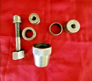 Vintage NISCHAN 1 Knock Out Punch 3/4&#034;, 1&#034; &amp; 1 1/4&#034; Pat.# 4-15-30 Ships Free