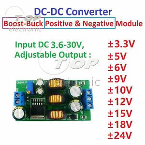 ±5V 6V 9V 10V 12V 15V 24V Positive &amp; Negative DC-DC Boost-Buck Converter