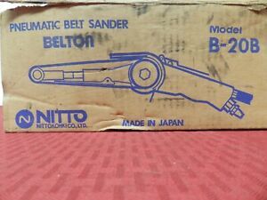 Nitto Pneumatic Belt Sander Model B-20B