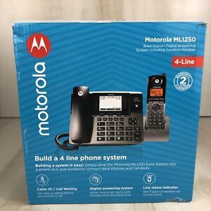 Motorola By Telefield Ml1250 4-Line Unison Base 1 Ml1200 Open Box New