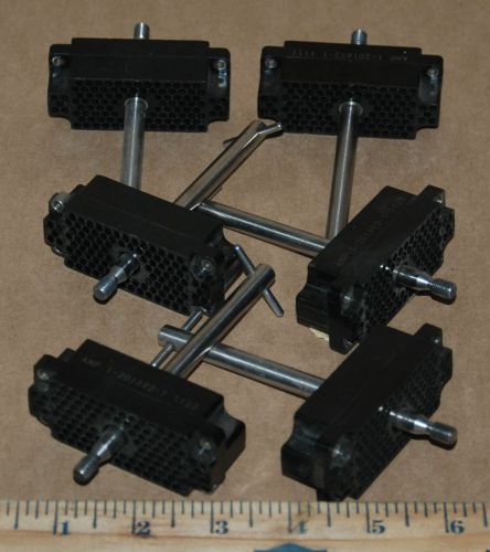 Lot of (6) AMP Block Connectors (AE1)
