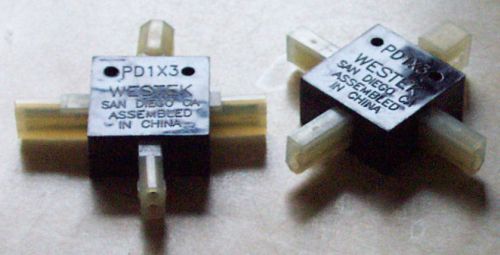 Two Westek  PD1X3 connectors