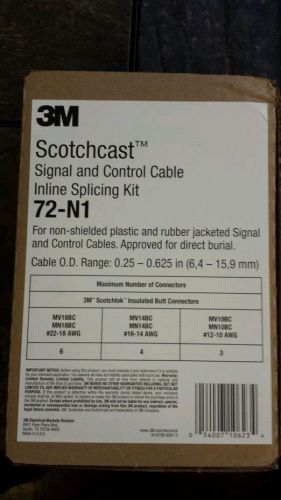 3M SCOTCHCAST 72-N1 SIGNAL AND CONTROL CABLE INLINE SPLICING KIT