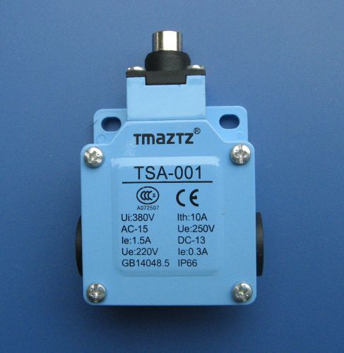 Tmaztz TSA-001 Momentary 1NO 1NC Top Plunger Limit Switch 250VAC/1.5A