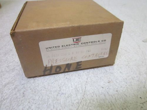 UNITED ELECTRIC CONTROLS J6-258 PRESSURE SWITCH 0-50 PSI *NEW IN A BOX*