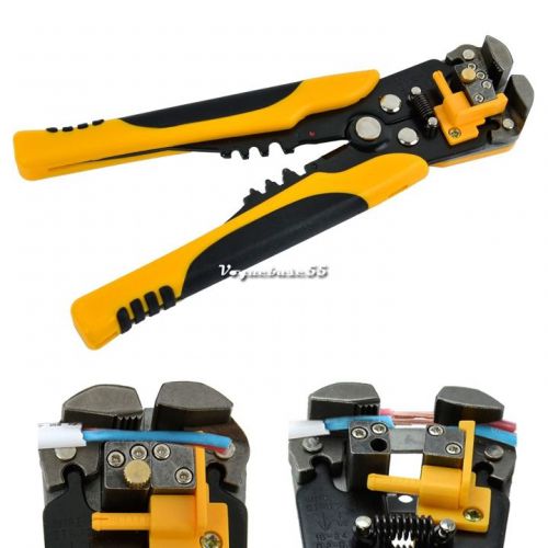 Automatic wire stripping crimper stripper crimping crimp adjustable pliers tool for sale