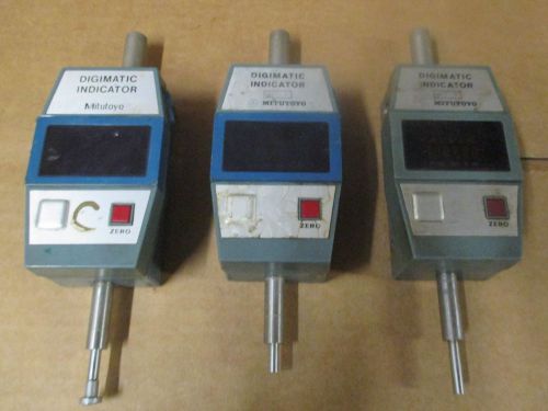 Lot of 3 mitutoyo digimatic indicator 543-241-1  type id-1010e for sale