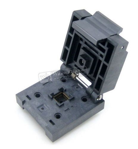 Qfn40 mlp40 mlf40 qfn-40b-0.5-01 enplas ic test socket program adapter 0.5pitch for sale