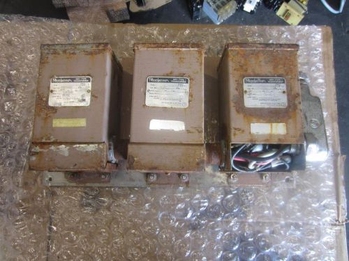 Lot of 3 powerformer dry type transformer 216-1231 2161231 fanuc cnc lathe for sale