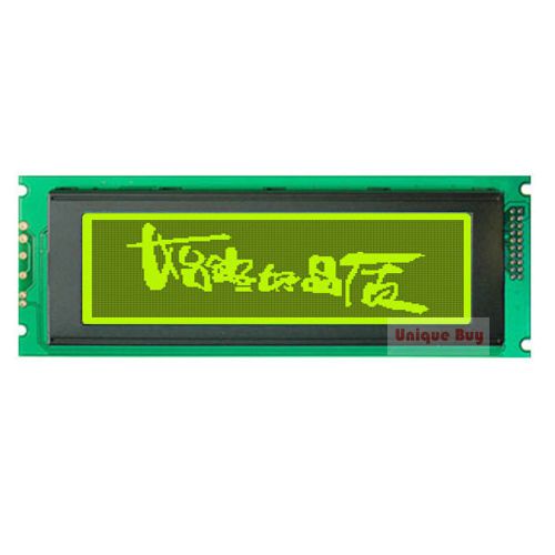 240x64 24064 Dots Matrix LCD Module with Yellow Green LED Backlight-JHD24064C