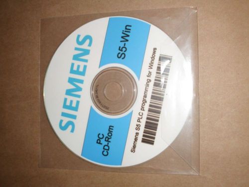 Siemens S5 PLC Programming Software For Windows S5-WIN