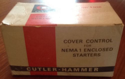 Cutler Hammer Starter C400KG3 Citation Line Cover Control NEMA1 Enclosed Sz 0-4