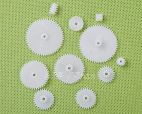 11 Styles Plastic Gears All The Module 0.5 Robot Part for DIY
