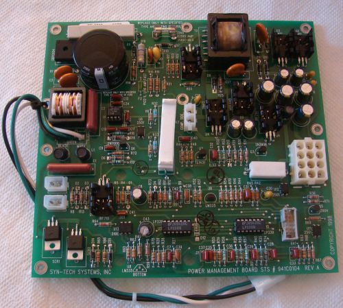 Syn-tech 941c0104 rev a power management board for sale