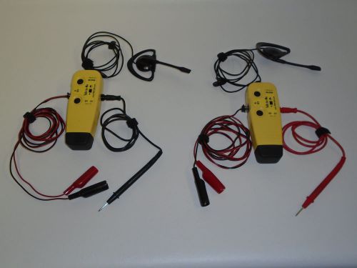 Test-Um TM100 Communications Set. with headsets &amp; probes.
