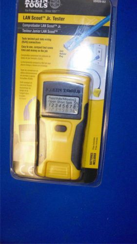 Klein Tools Lan Scout Jr Tester VDV526-052 New in package Test twisted pair wire