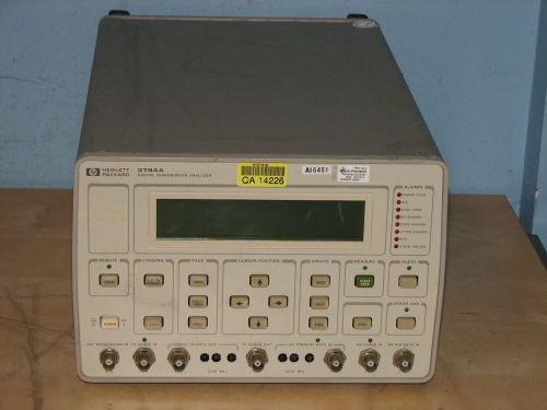HP 3784A  115 V Digital Transmission Analyzer (No Handle)