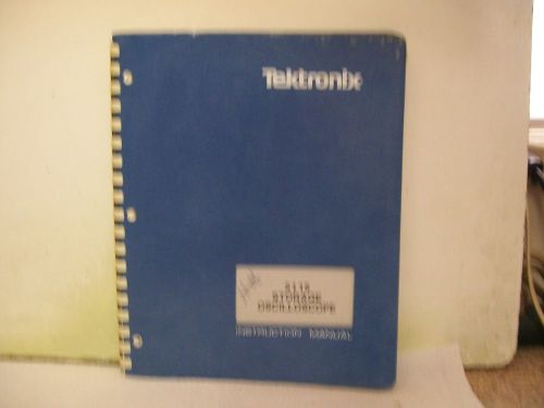 Tektronix 5115 Oscilloscope Service Manual w/SCHEMATICS
