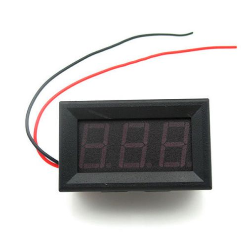 MiNi Digital Voltmeter 4.5-30V LED Voltage Car Auto Volt Panel Meter Gauge Y3
