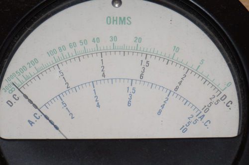 Vintage Meter - A/C, D/C and Ohm Scales - 1962 - (A1466)