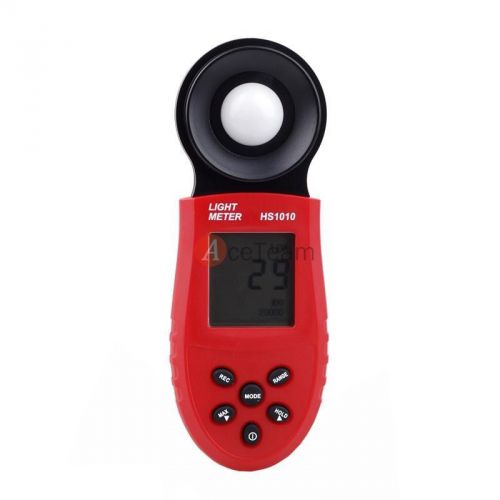 High accuracy digital 200,000 lux/fc light meter photometer luxmeter luminometer for sale