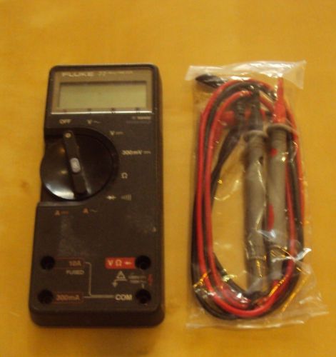 Fluke 77  Multimeter CALIBRATED with probes