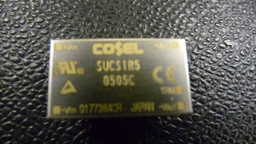 1 Cosel SUCS1R50505C 0505 1.5 W Vin: 5v Vout: 5V 300ma 72% Eff Isolated  New