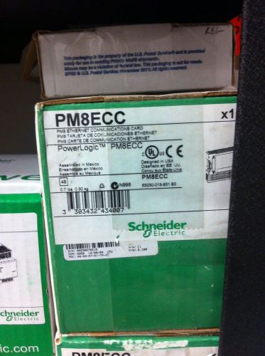 PowerLogic PM8ECC Ethernet communications card