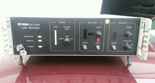 POLYTEC OFV 2100 LASER VIBROMETER