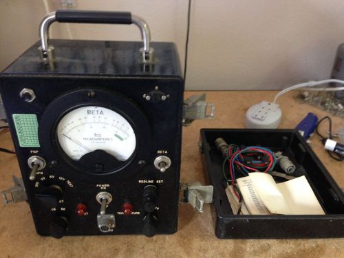 Vintage Sierra Electronics Transistor Tester Military Philco SB 102