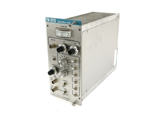 Tracor northern tn-1213 200mhz adc analog-digital converter plug-in nim module for sale