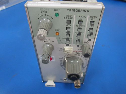 Tektronix Oscilliscope Time Base Module Model 7B80