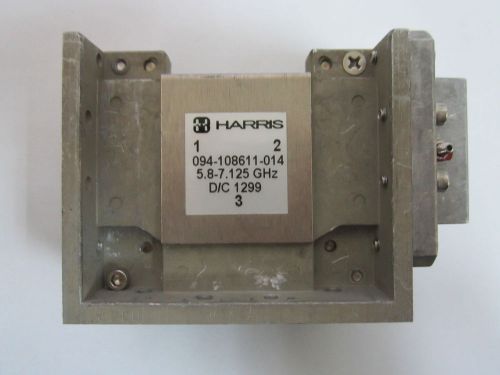 Harris 5.8-7.125 ghz d/c 1299 094-108611-014 waveguide with farinon sd-80862-m3 for sale