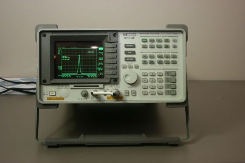 Hp 8594e spectrum analyzer, 9khz-2.9ghz, calibrated and warranty, shipping case for sale