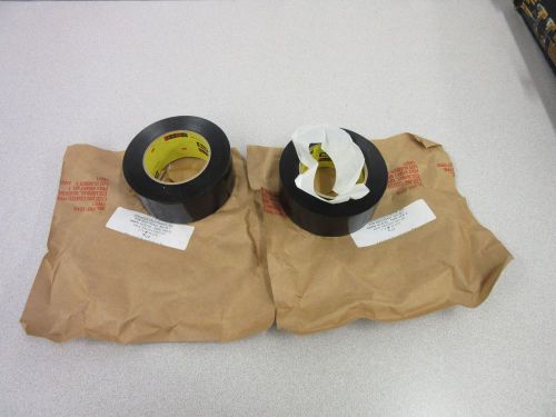 2 3m scotch preservation sealing tape black electrical aviation 2&#034; x 36 yd yard for sale