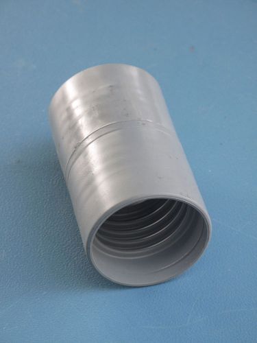 Gray double threaded vacuum hose connector  for hose 1 1/2&#039;&#039; i.d, 1 2/3&#034;o.d. for sale