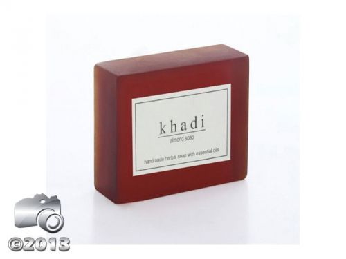 New almond soap ingredients-restore body’s water 250gm khadi herbal product for sale