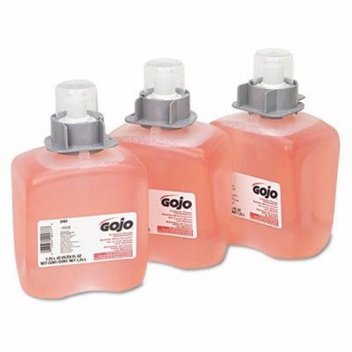 Gojo FMX-12 Foam Hand Wash, Cranberry, 1250ml Pump, 3 per Carton (GOJ516103CT)