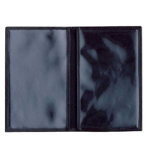 Desantis a54bjzzz0 black leather a54 bi-fold credential holder 3 1 4&#034; x 5&#034; for sale