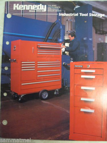 Kennedy Industrial Tool Storage Catalog - Tool Boxes, Cabinets, Work Stations