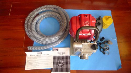 Honda WX10 Gas 4 Stroke 1-inch Lightweight Industrial Water Pump