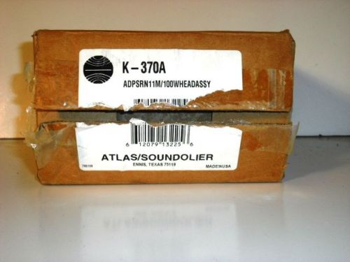Atlas Sound K-370A 100 watt head assembly replacement for Whelen Code 3 Speaker