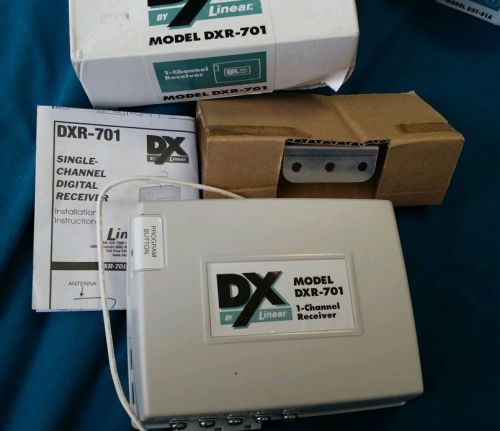Linear DXR-701 1-Channel Wireless Single Channel Digital Receiver DX  **NEW**