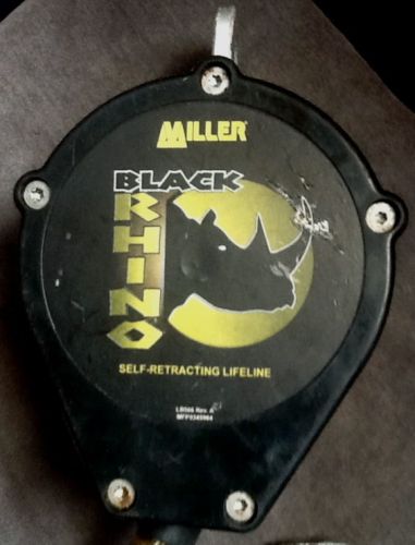 Miller Black Rhino Lifeline Self Retracting CFL-1/9FT Stainless Steel