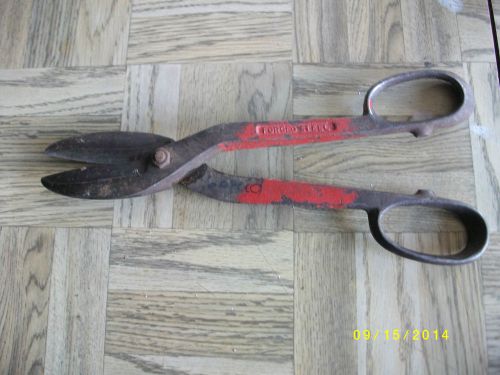 Vintage 12&#034; Tiger Tools Metal shears  Lot 14-20-0
