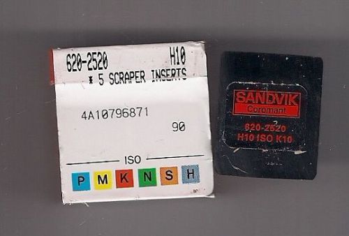 5PK Sandvik Coromant Scraper inserts 620-2520